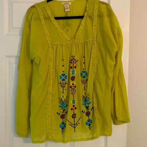 Sundance Light Weight Top Long Sleeve Large - Picture 2 of 9